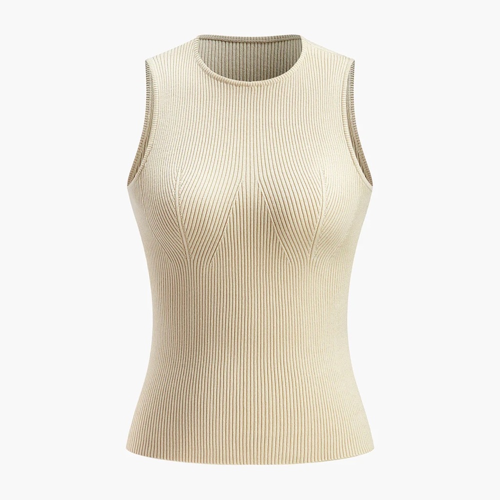 197 Solid Basic Tank Top - Picture 3 of 3